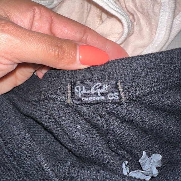 Gray Ruffled Shorts - Picture 5 of 5